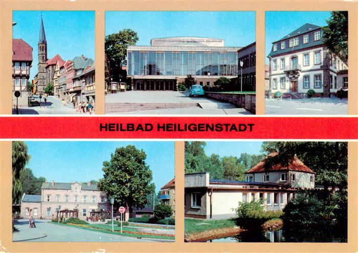Heiligenstadt  Eichsfeld Am Berge Kreiskulturhaus Dr Theodor Neubauer Rathaus Ba
