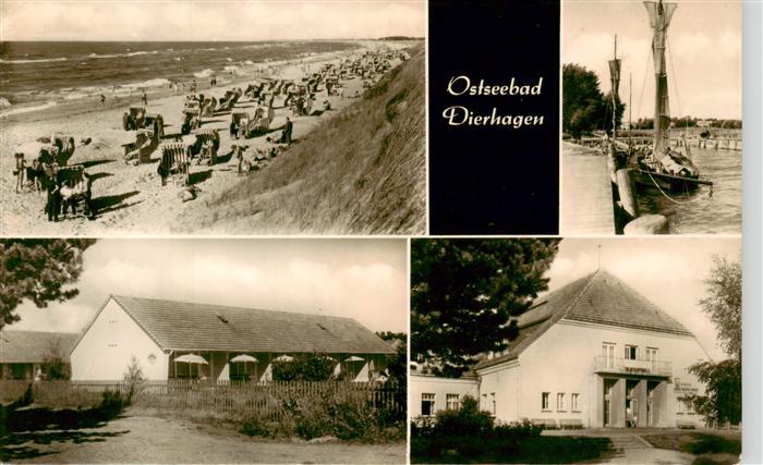 Dierhagen Ostseebad Strand Hafen Hotel