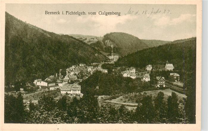 Berneck  Bad Blick vom Galgenberg
