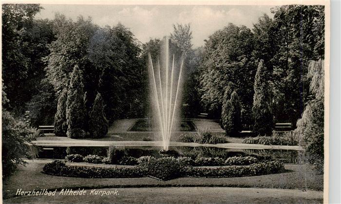 Bad Altheide Polanica-Zdrój PL Kurpark Fontaene