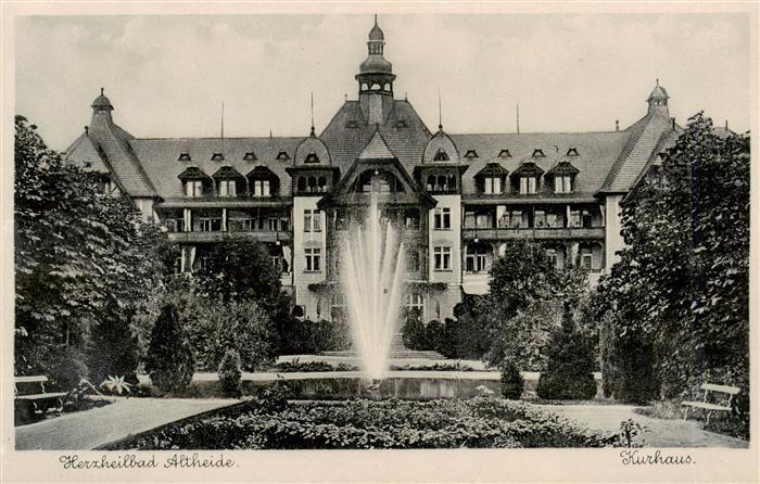 Bad Altheide Polanica-Zdrój PL Kurhaus Fontaene