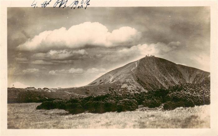 Schneekoppe Snezka CZ Aupaquelle
