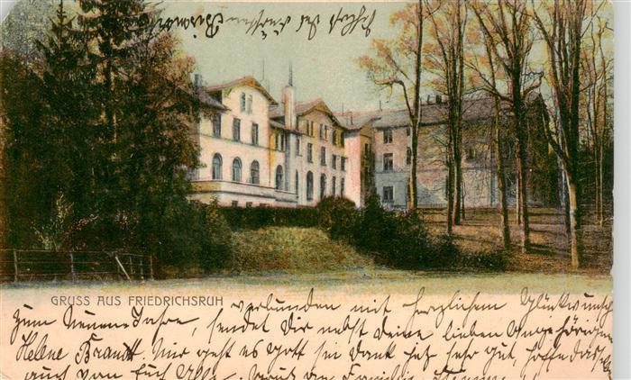 Friedrichsruh Aumuehle Schloss