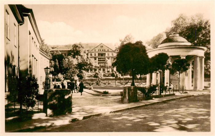Bad Liebenstein Blick zum Kurhaus