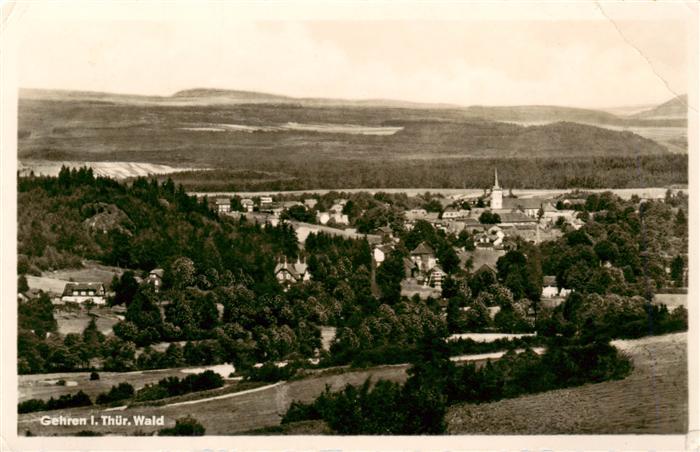 Gehren Langewiesen Panorama