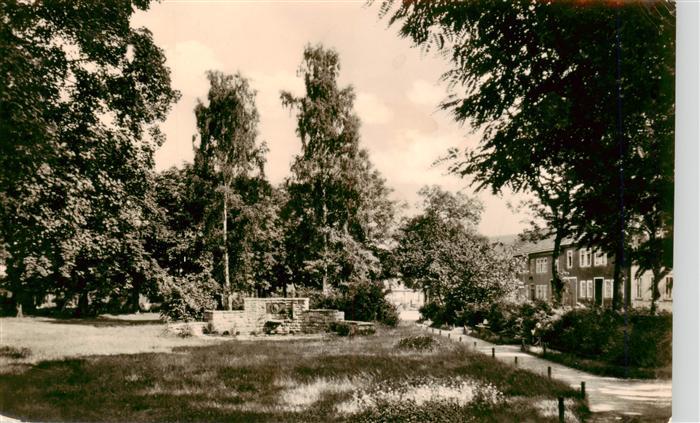 Langewiesen Thueringen Anlagen am Heinsedenkmal