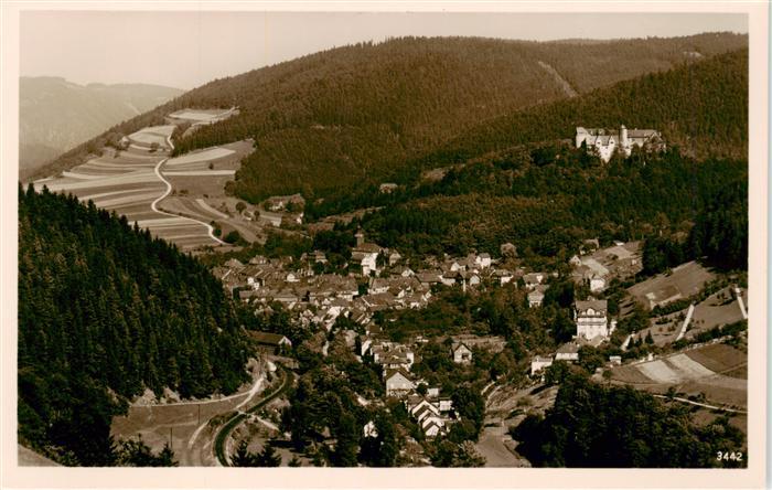Leutenberg Thueringen Blick vom neuen Weg