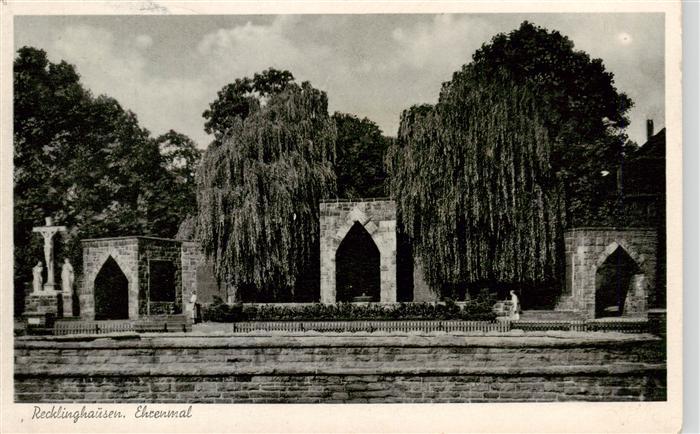 Recklinghausen  Westfalen Ehrenmal