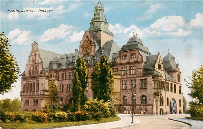 Recklinghausen  Westfalen Rathaus