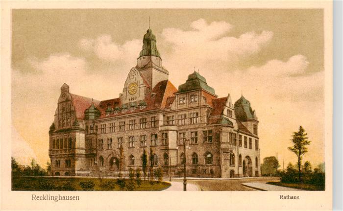 Recklinghausen  Westfalen Rathaus