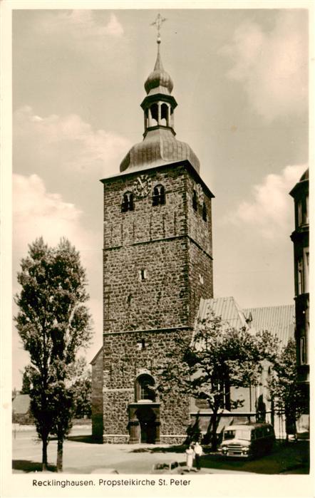 Recklinghausen  Westfalen Propsteikirche St Peter