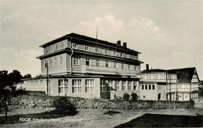 Jonsdorf Saechsische Schweiz FDGB Erholungsheim Jonashof