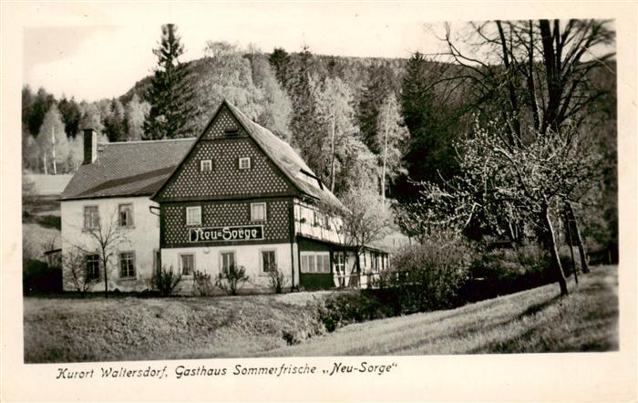 Waltersdorf Zittau Gasthaus Sommerfrische Neu Sorge