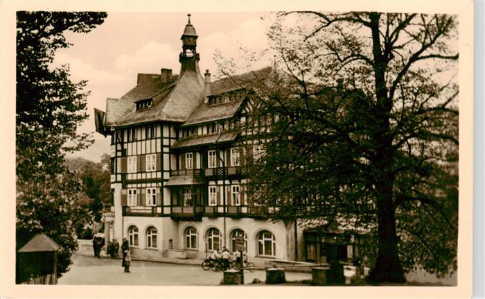 Schwarzburg Thueringer Wald Reichsbahn Erholungsheim Ernst Thaelmann