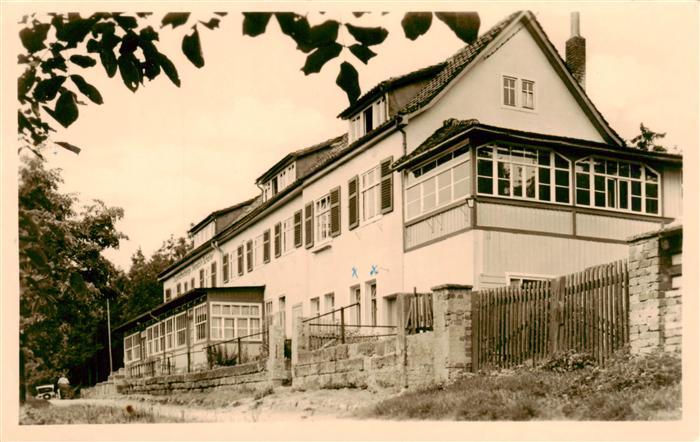 Bad Blankenburg Jugendherberge Wendelin Schaller