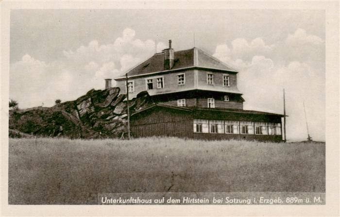 Satzung Unterkunftshaus auf dem Hirtstein