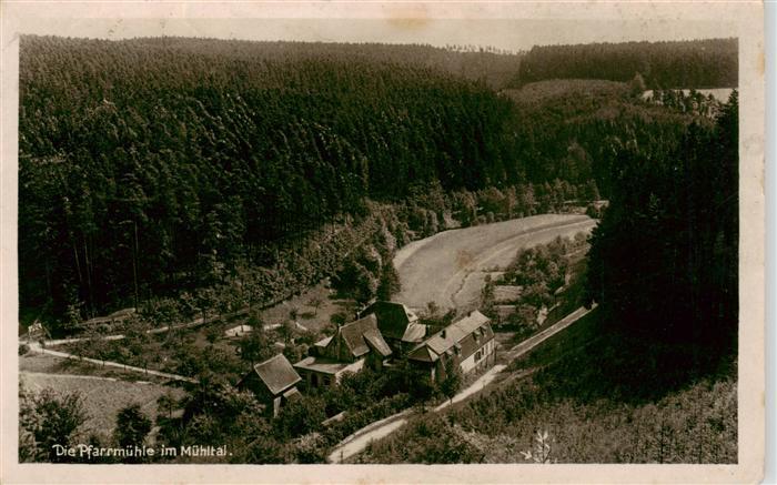 Eisenberg  Thueringen Pfarrmuehle im Muehltal