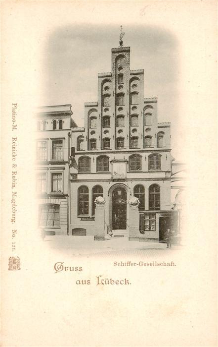 LueBECK  CITY Schiffergesellschaft Giebelhaus