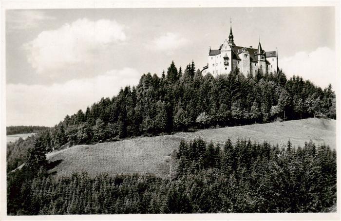 Lauenstein Oberfranken Burg Lauenstein Fraenkisch-Thueringische Grenzwarte