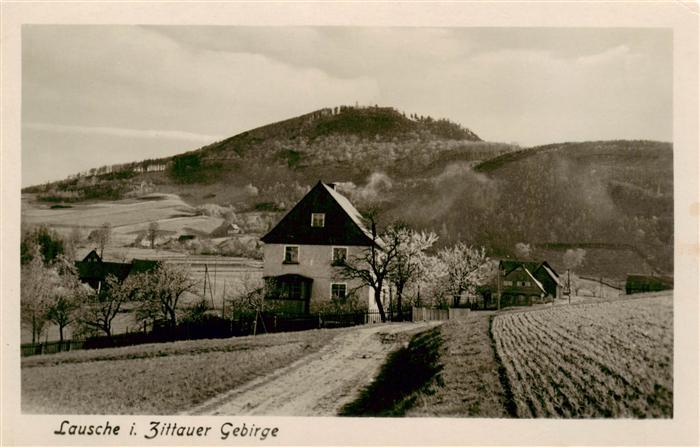 Lausche Jonsdorf Teilansicht Ort im Zittauer Gebirge