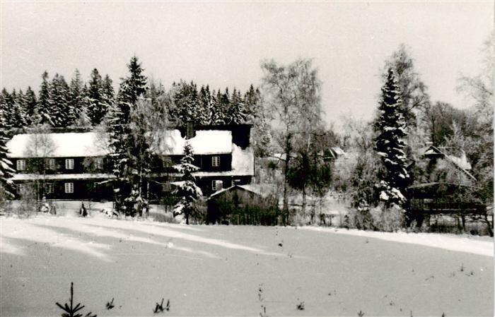 Geyer Waldschaenke Ferienheim des Bau- und Montagekombinats Sued Zwickau