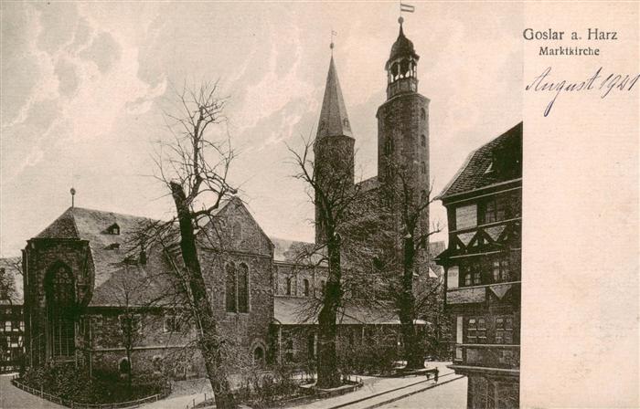 GOSLAR Harz Niedersachsen Marktkirche