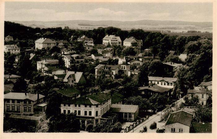 Goehren  Ostseebad Ruegen Stadtpanorama Serie Das schoene Mecklenburg