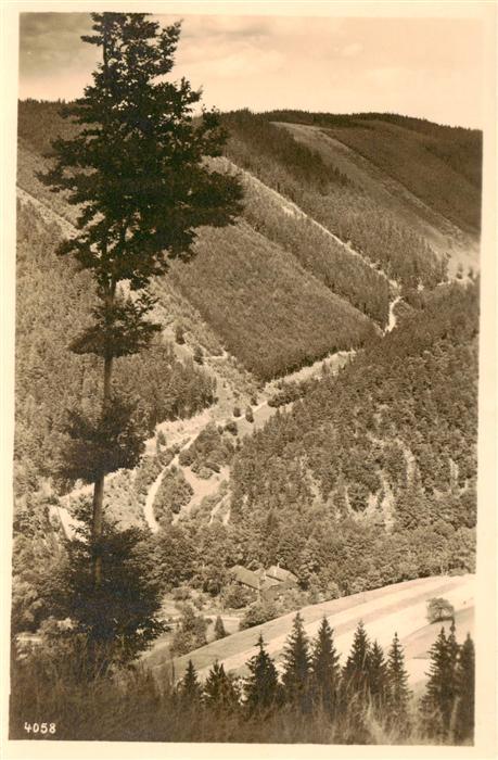 Leutenberg Thueringen Panorama Herschdorfer Tal Handabzug