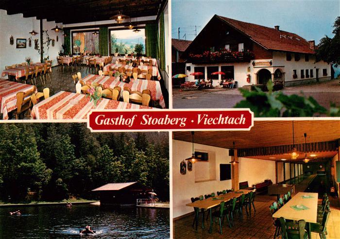 Viechtach Bayerischer Wald Gasthof Stoaberg Gastraum Gondelteich Kegelbahn