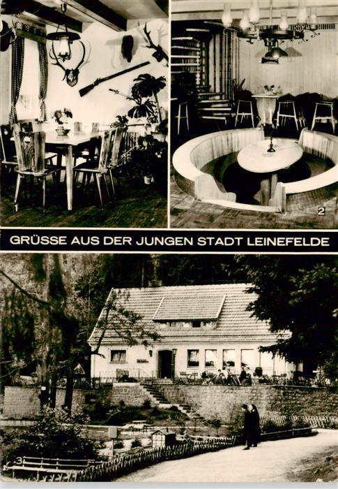 Leinefelde-Worbis Konsum Waldklause Koehlersgrund Jaegerzimmer Bar Aussenansicht