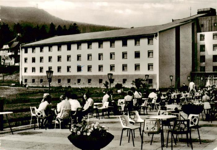 Oybin Sachsen FDGB Erholungsheim Ernst Thaelmann mit Hochwald