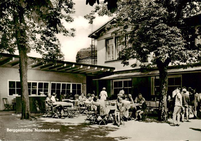 Jonsdorf Saechsische Schweiz Berggaststaette Nonnenfelsen