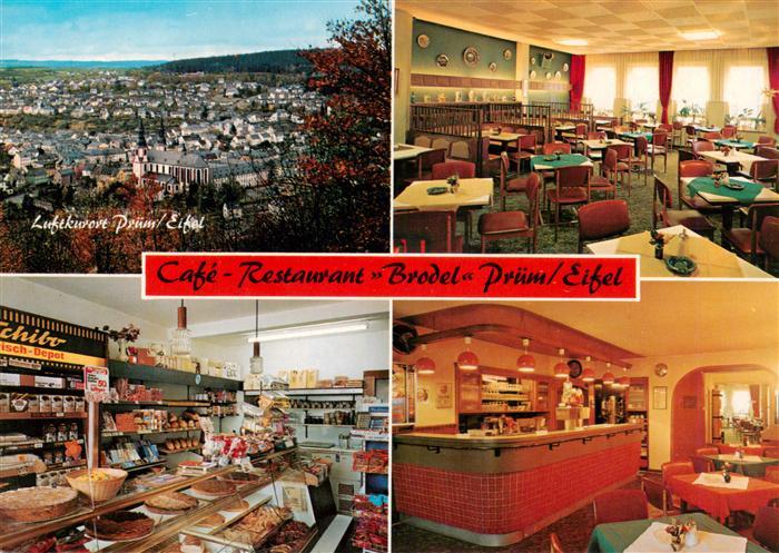Pruem Eifel Panorama Cafe Restaurant Brodel Gastraeume Verkauftheke