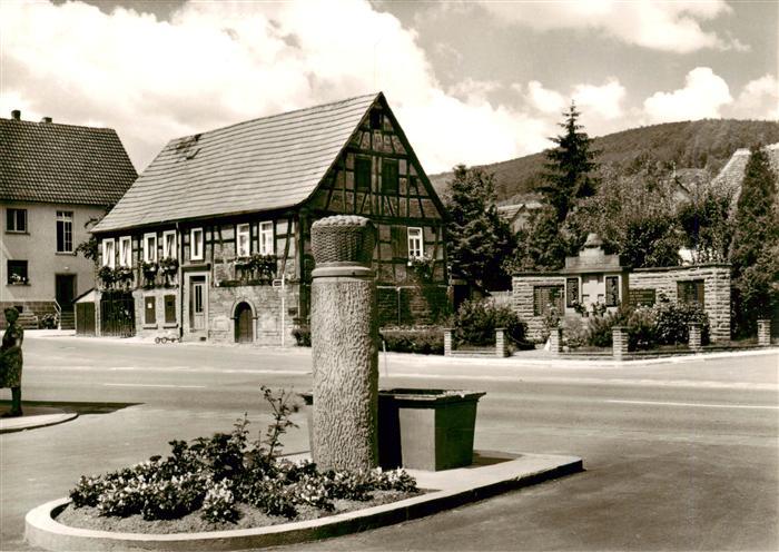 Hainstadt Breuberg Erbach Odenwald Hessen Gasthaus Pension Zum Loewen