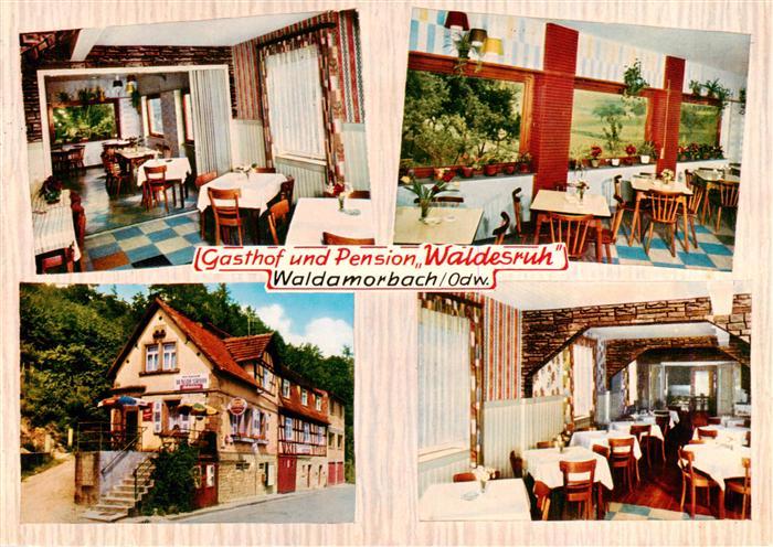 Wald-Amorbach Gasthof und Pension Waldesruh Gastraeume