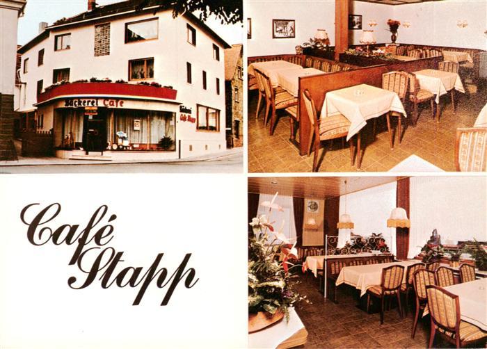Sandbach  Odenwald Baeckerei Cafe Stapp Gastraeume