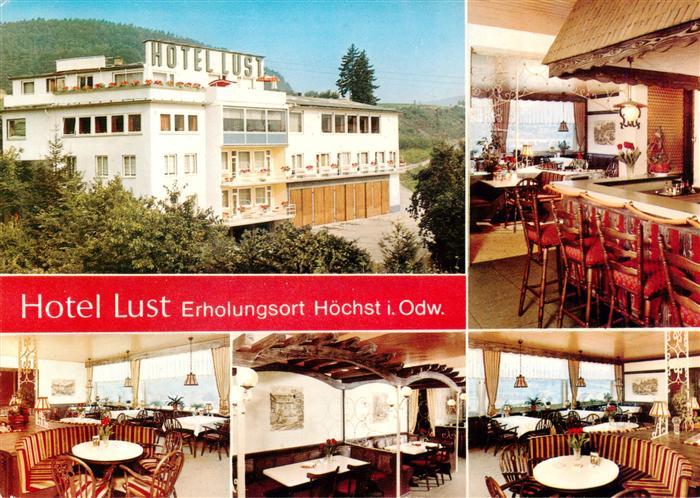 Hoechst Odenwald Hotel Lust Gastraeume Bar