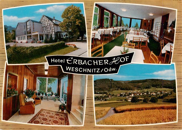 Weschnitz Hotel Erbacher Hof Gastraeume Panorama
