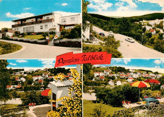 Hassenroth Hoechst  Odenwald Pension Haus Talblick Panorama Terrasse