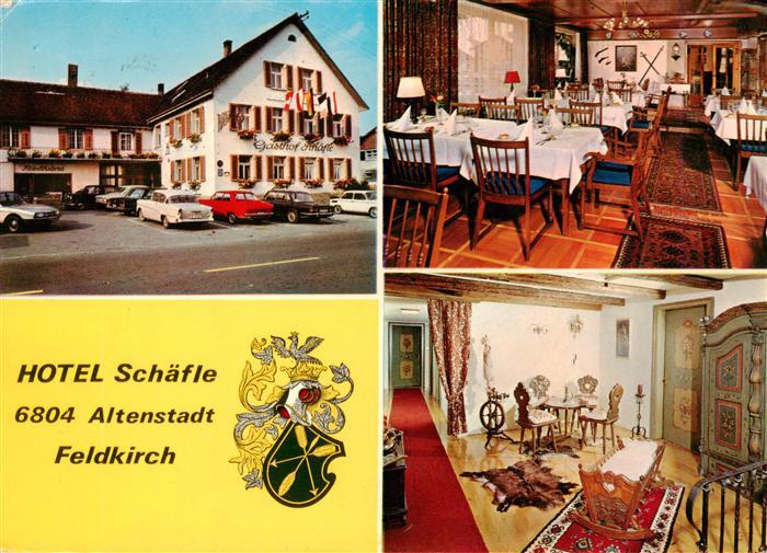 Altenstadt Feldkirch Vorarlberg AT Hotel Schaefle Gastraeume