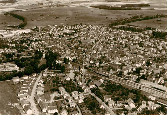 Saulgau Bad Sigmaringen BW Fliegeraufnahme