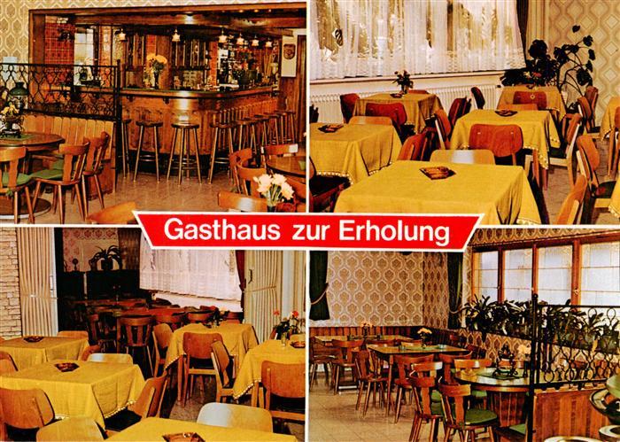 Runkel Lahn Gasthaus zur Erholung Gastraeume Bar