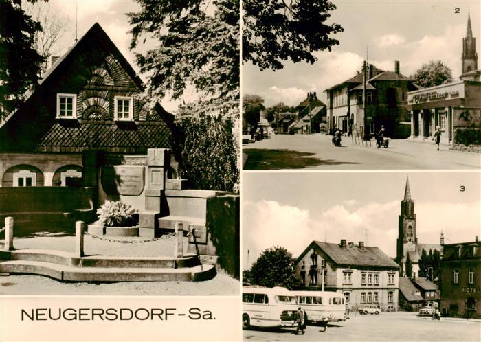 Neugersdorf Sachsen Buettnerborn Hauptstrasse Karl Marx Platz