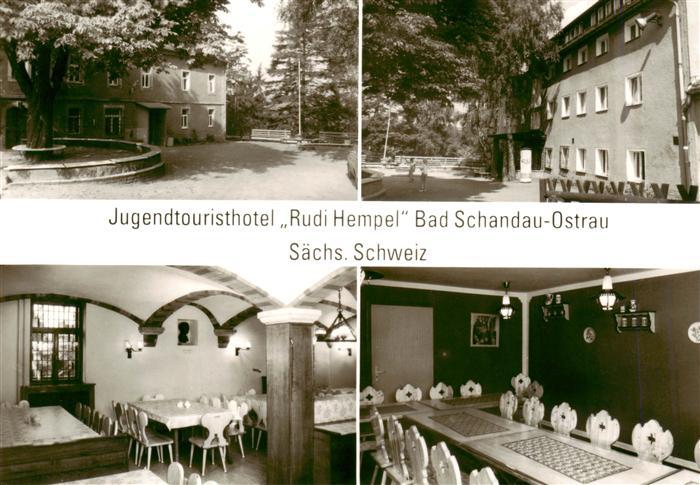 Ostrau Bad Schandau Jugendtouristhotel Rudi Hempel Gastraeume