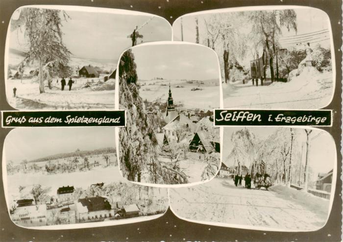 Seiffen Erzgebirge Winteridylle