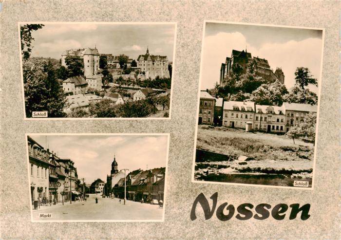 Nossen Schloss Details Markt