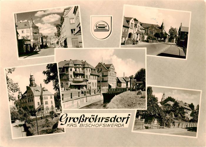 Grossroehrsdorf Sachsen Orts und Teilansichten