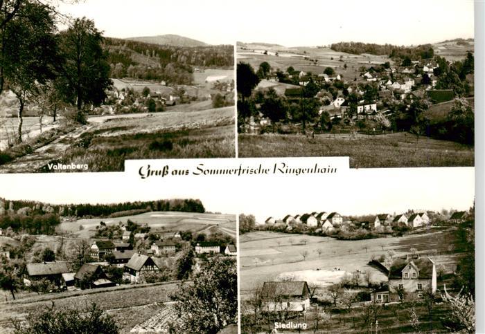 Ringenhain Valtenberg Panorama Siedlung