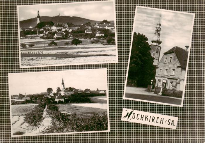 Hochkirch Sachsen Teilansichten Kirche