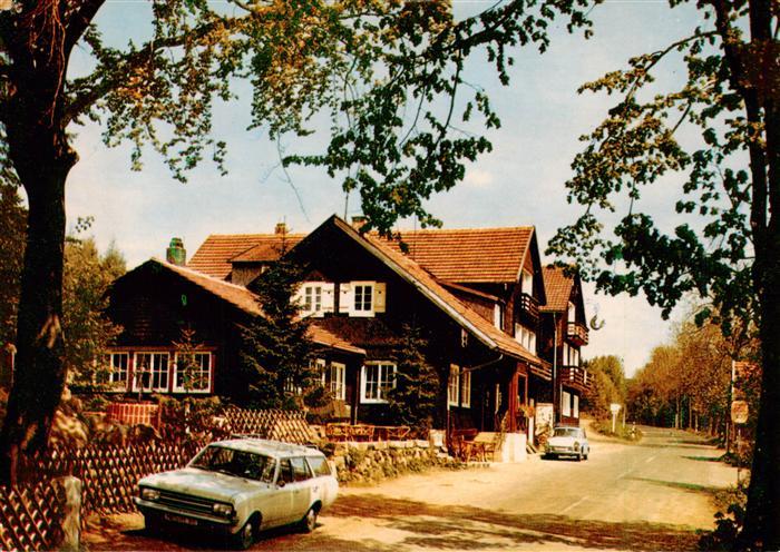 Bischofsheim Rhoen Berggasthof und Pension Rhoenhaeuschen